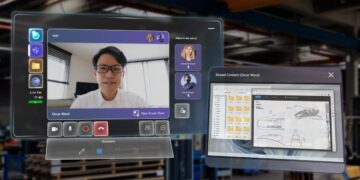 Now you can join a Microsoft Teams call from a HoloLens 2 headset