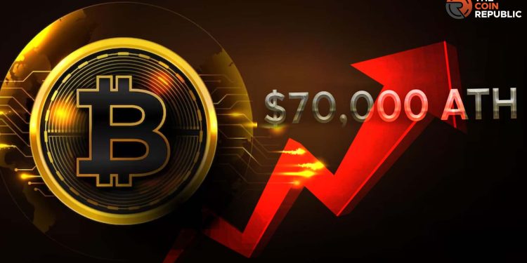 Bitcoin Hits ATH of $70,000 in 20 minutes on the PulseChain