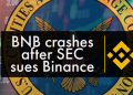 BNB falls as SEC sues Binance