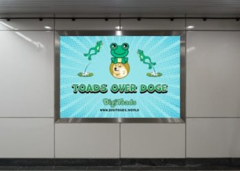 Dogecoin and DigiToads experience a meteoric rise