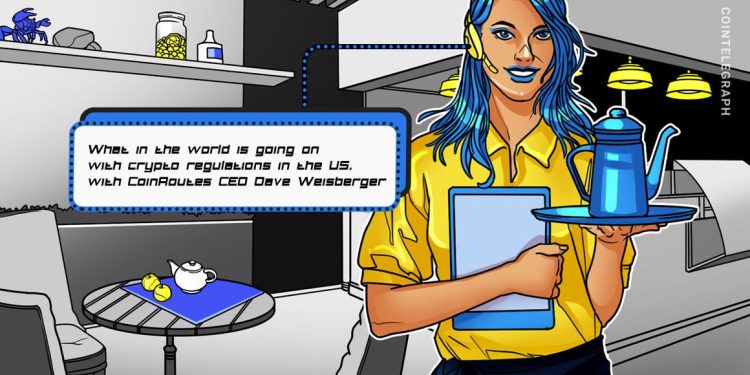Is the SEC a bad cop? CoinRoutes CEO Dave Weisberger breaks down crypto regulation in the US