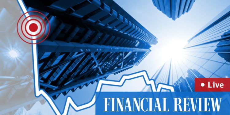 ASX falls; Magellan jumps 11pc; Imugene plunges; $A, bitcoin retreats