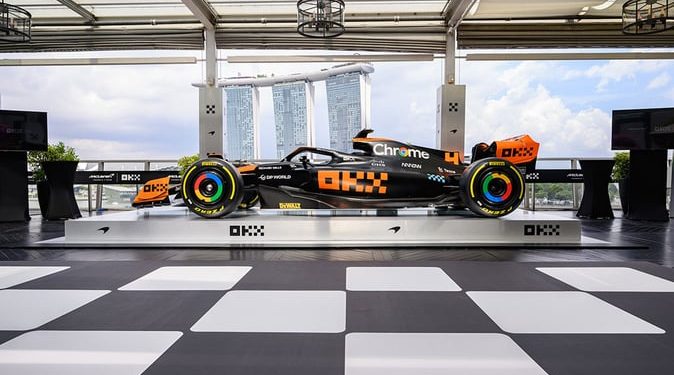 OKX Eyes 10-Year Deals with McLaren and Man City, Unveils ‘Stealth Mode’ Race Car