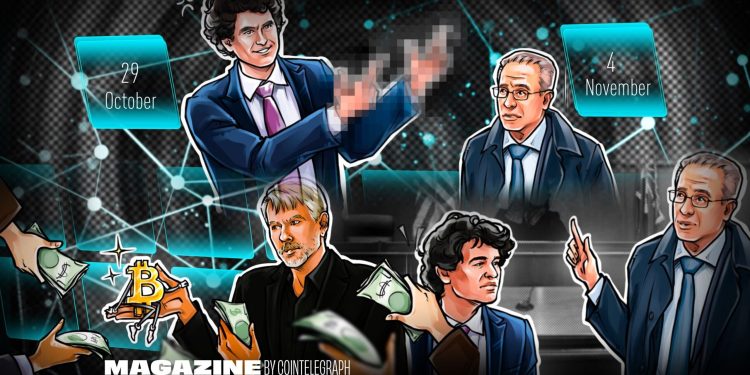 Sam Bankman-Fried convicted, PayPal faces SEC subpoena, and other news: Hodler’s Digest, Oct. 19 – Nov. 4