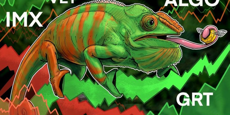 VET, IMX, GRT and ALGO show bullish setups as Bitcoin trades above $37K