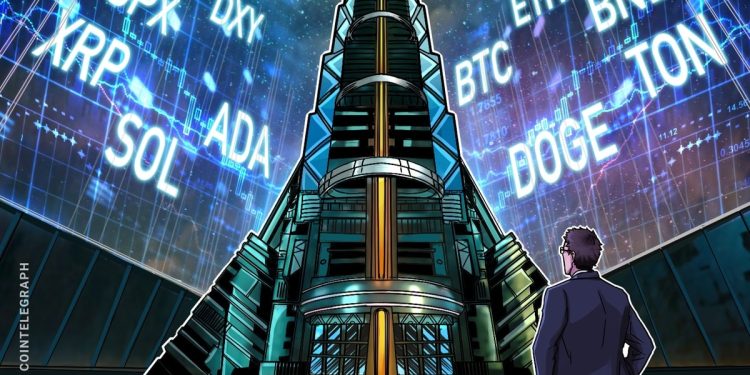Price analysis 11/6: SPX, DXY, BTC, ETH, BNB, XRP, SOL, ADA, DOGE, TON – Cointelegraph