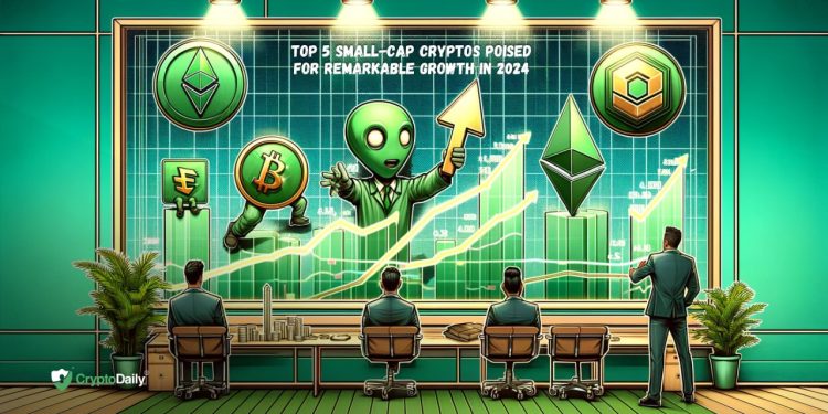 Top 5 Small-Cap Cryptos Poised for Remarkable Growth in 2024