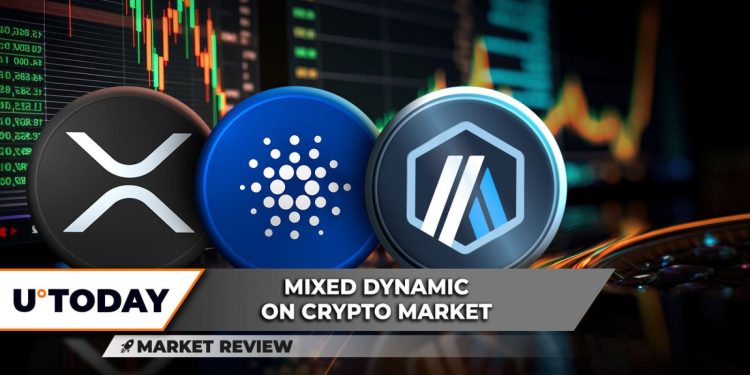 Major XRP Crisis, Arbitrum (ARB) Faces Large Correction, Candle of Hope Appears on Cardano (ADA)