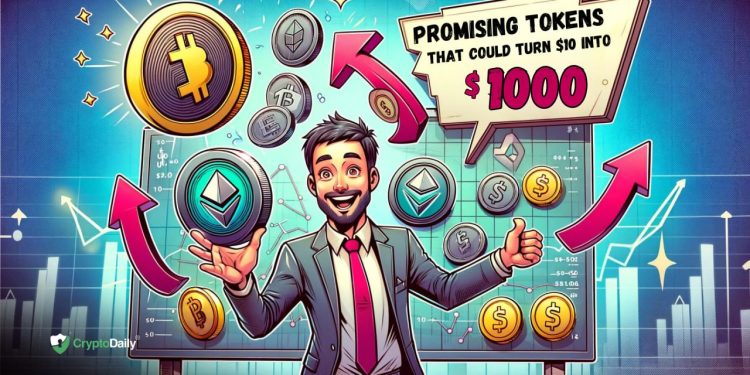 Promising Low-Risk Tokens That Could Turn $10 into $1000 in February