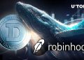 100 Million Dogecoin (DOGE) Moved to Robinhood in Major Sell-off: Details