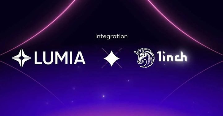 1inch Adds Lumia to Its List of Liquidity Sources through Integration