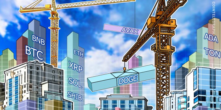 Price analysis 3/22: BTC, ETH, BNB, SOL, XRP, ADA, DOGE, AVAX, SHIB, TON – Cointelegraph