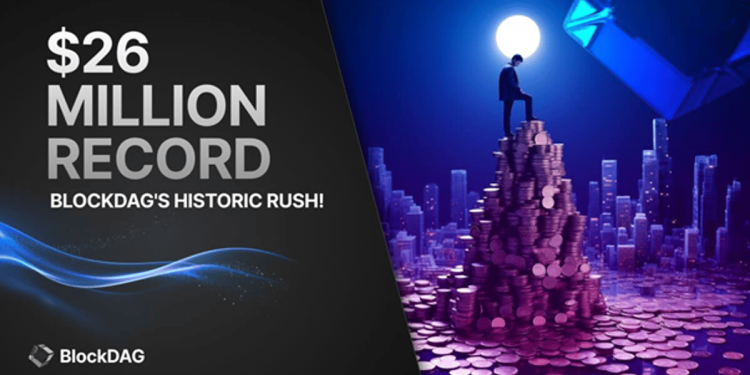 BlockDAG’s $26 Million Presale Wins Spotlight From Cardano’s Fluctuations & Polkadot Gains