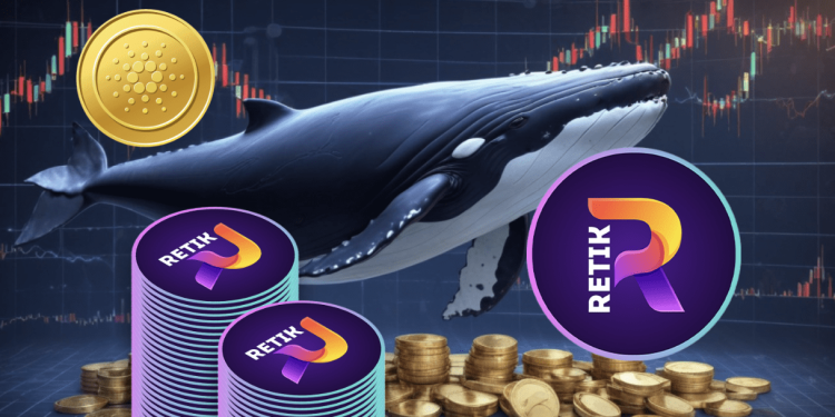Whale Exits Cardano (ADA) Completely with ADA Down 80% from ATH, Invests Heavily in Retik Finance (RETIK) as CEX Listings Ignite Rally