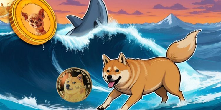 Dogecoin Sinks Below $0.15 as 3 More Whales Offload $10,000,000 DOGE, Now Accumulating Viral Solana Meme Coin that Soared Over 5000% in April