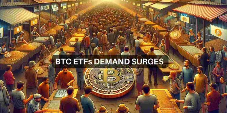 Bitcoin ETFs see $1B in inflows: Will BTC hit $74K now?