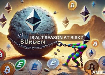 Is altcoin season at risk? Analyst flags Ethereum’s underperformance