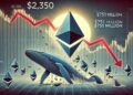 Ethereum Slips To $2,350 As Whale Deposits Exceed $751 Mil