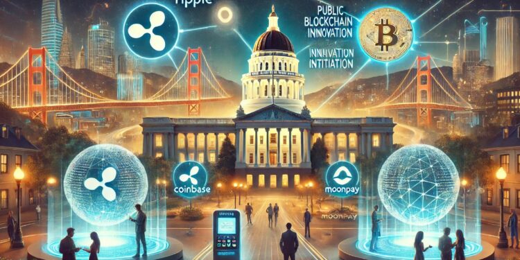 California Unveils Breakthrough Project With Ripple, Coinbase, And MoonPay