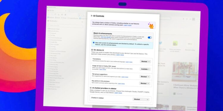 You can turn off Firefox’s new AI features with one simple switch – here’s how