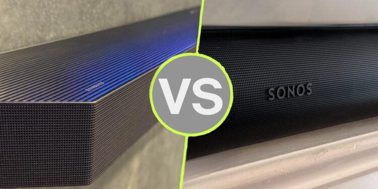 I compared flagship soundbars from Sonos and Samsung – this model’s staying under my TV